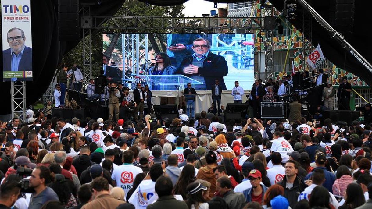 FARC presenta su candidatura presidencial