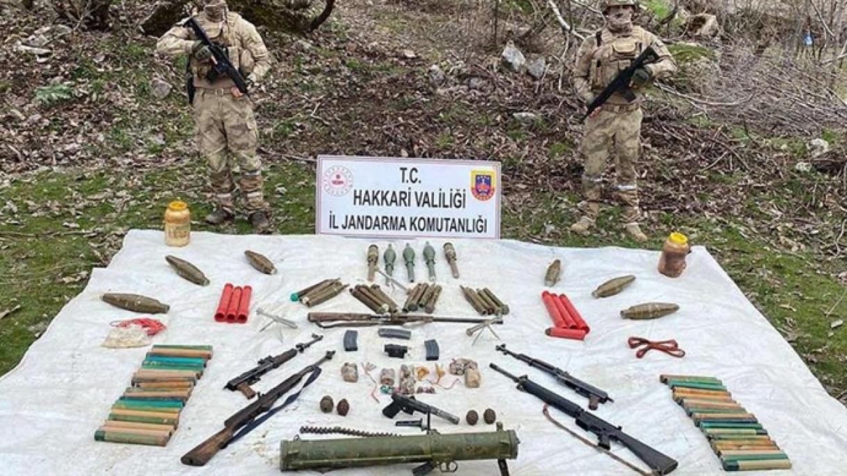 В Хаккяри е открито главното хранилище за оръжие на ПКК