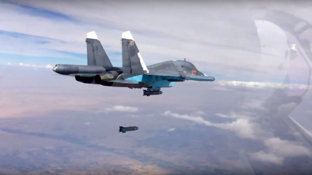 شام: روسی طیاروں کی بمباری 19 افراد ہلاک