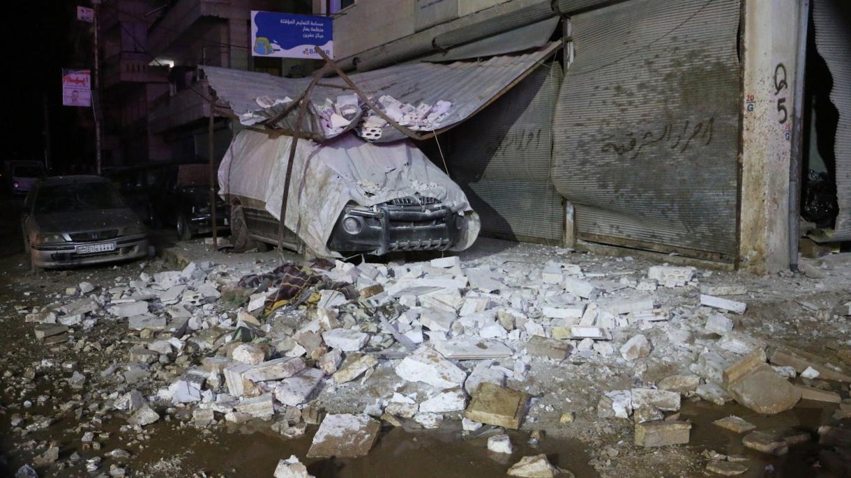 حمله راکتی ی‌پ‌گ/پ‌ک‌ک به مرکز شهرستان عفرین سوریه