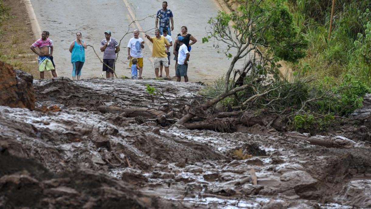 巴西矿山废弃物大坝坍塌导致的死亡人数增至110人