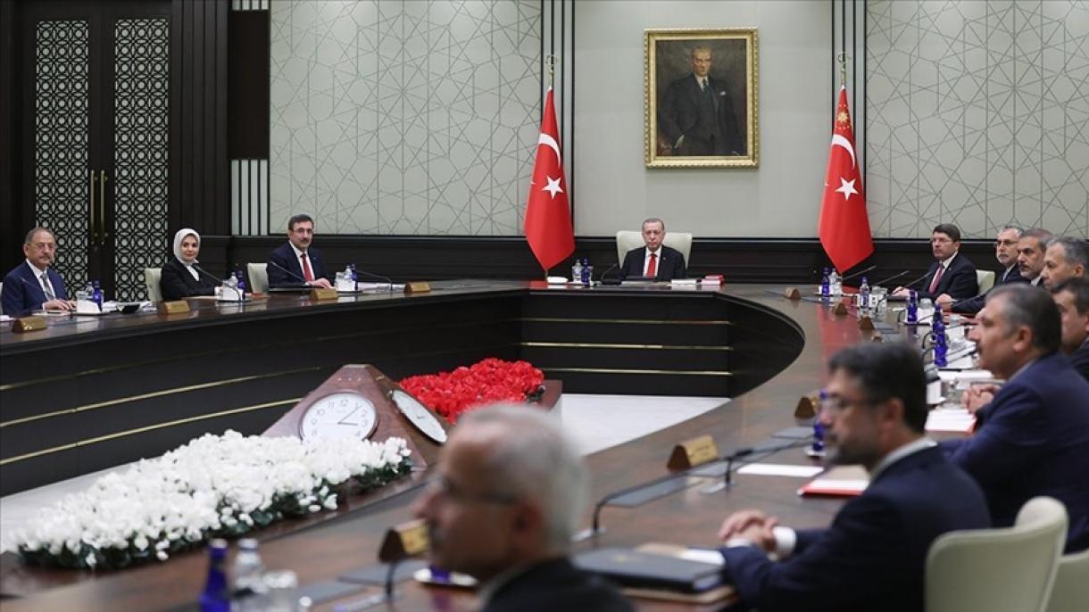 اولین اجلاس شورای وزیران دولت تورکیه تحت ریاست اردوغان برگزار شد