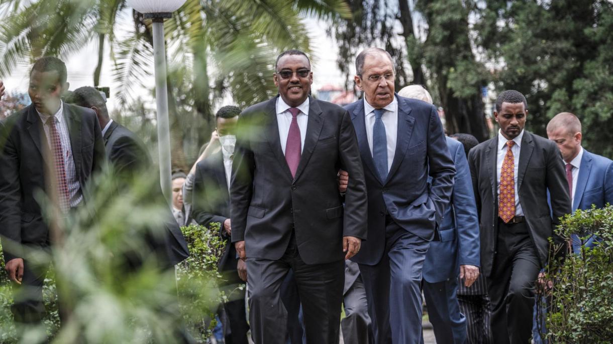 لاوروف: روسیه به حمایت از حفظ ثبات در اتیوپی ادامه خواهد داد