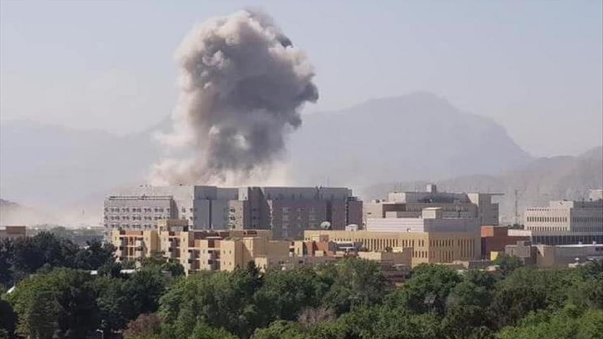 انفجار مهیب شهر کابل پایتخت افغانستان را لزراند