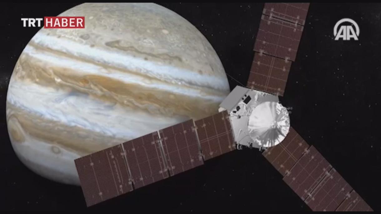 NASA将把朱诺号飞船送入木星轨道