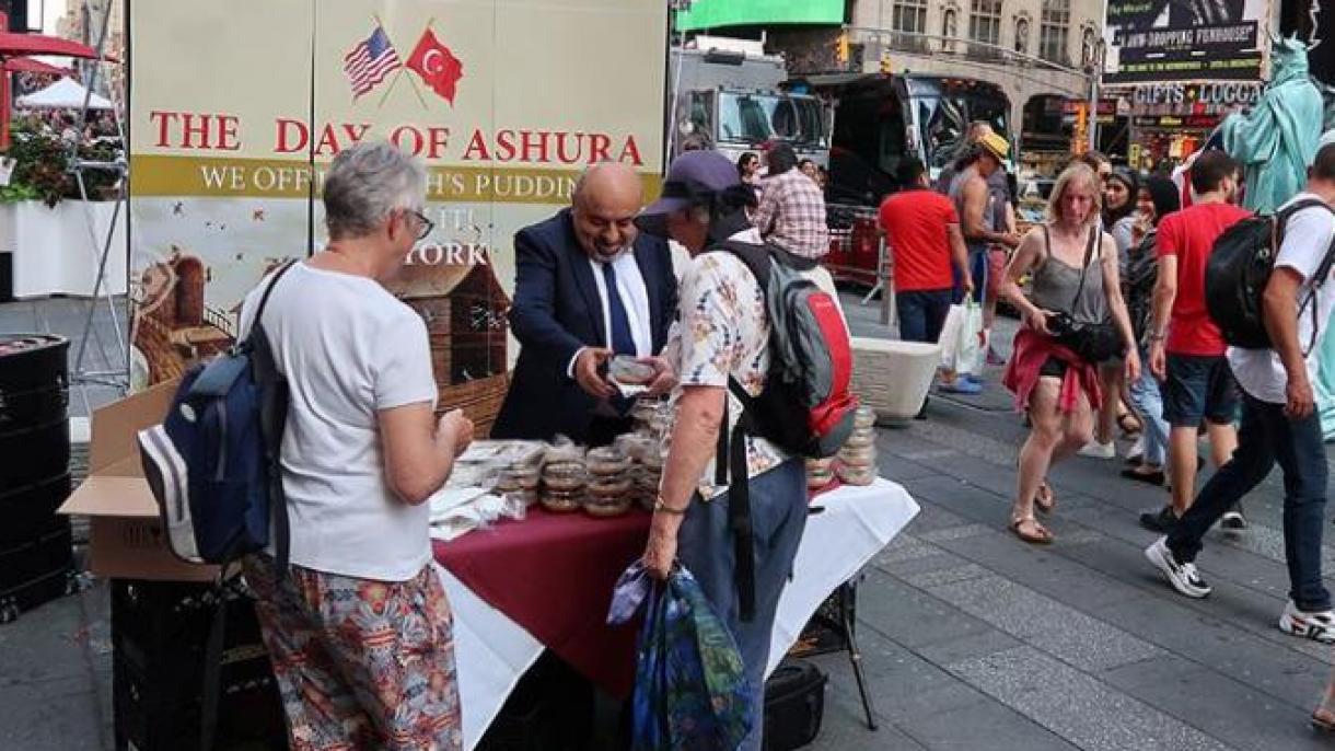 El Consulado General de Turquía ofrece el postre “ashura” en Nueva York