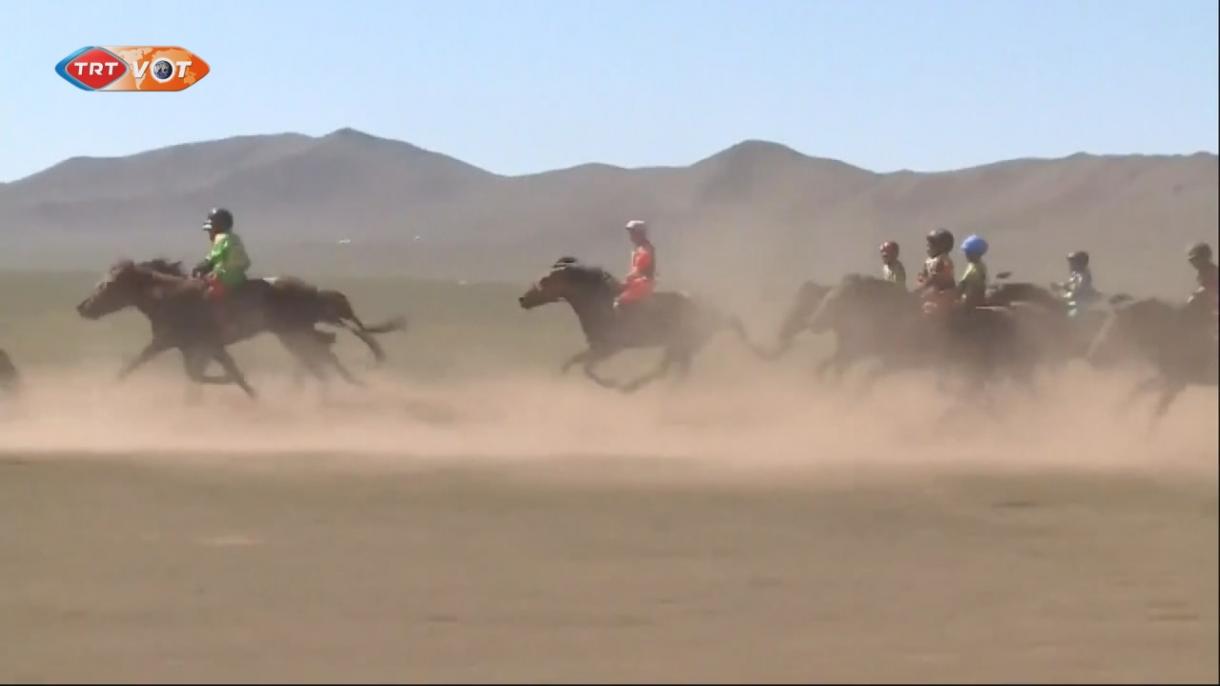 Lóverseny Mongóliában