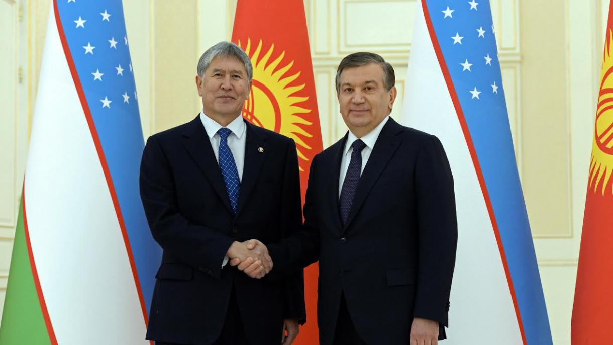 اوزبیکستان رهبری, قیرغزستان رهبری گه اکه سی نی تاپیب بیردی