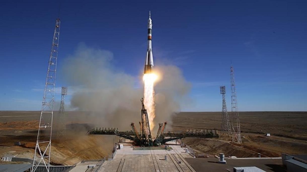Fue lanzado desde Kazajstán Soyuz MS-18 con astronautas y cosmonautas de Rusia y los EEUU