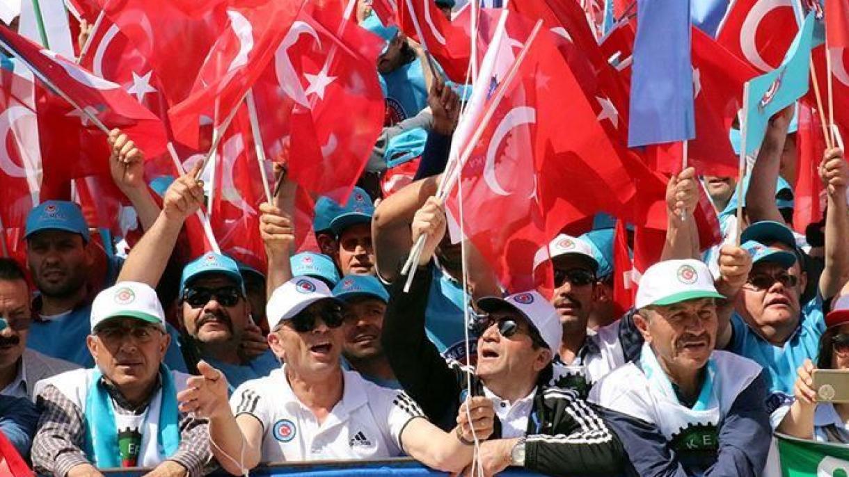 گرامیداشت روز جهانی کارگر در ترکیه