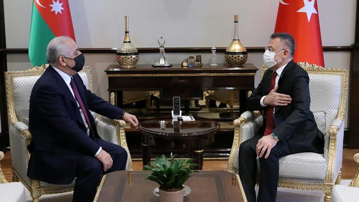 Με τον Αντιπρόεδρο συναντήθηκε ο Πρωθυπουργός του Αζερμπαϊτζάν