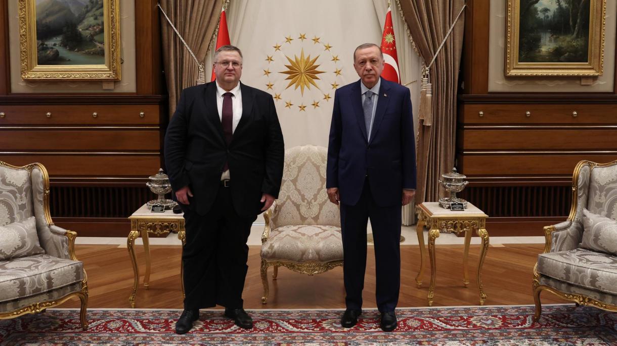 Prezident Erdogan, Russiýanyň Wise-premýerini Kabul Etdi