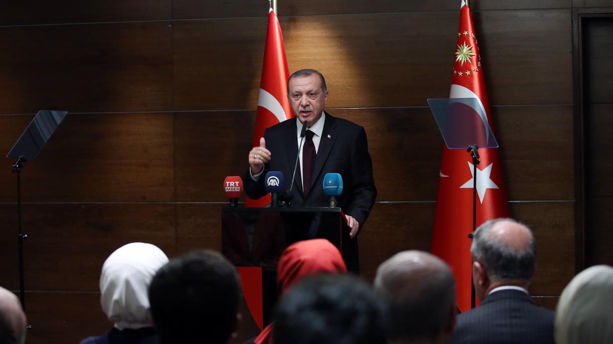 Erdogan cu privire la evenimentele care au avut loc în Palestina