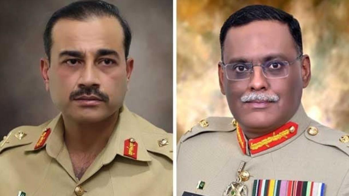 لیفٹیننٹ جنرل عاصم منیرآرمی چیف اورلیفٹیننٹ جنرل ساحرشمشاد مرزاچیئرمین جوائنٹ چیفس آف اسٹاف مقرر