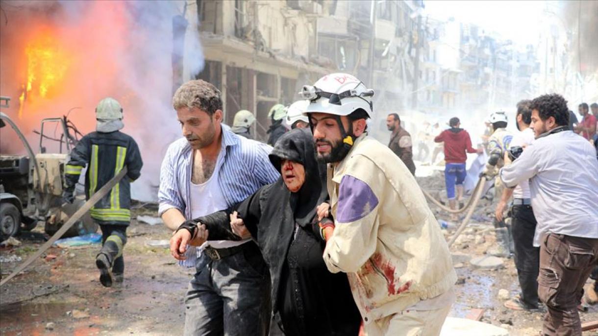 حملات رژِیم اسد با بمب های بشکه ایی