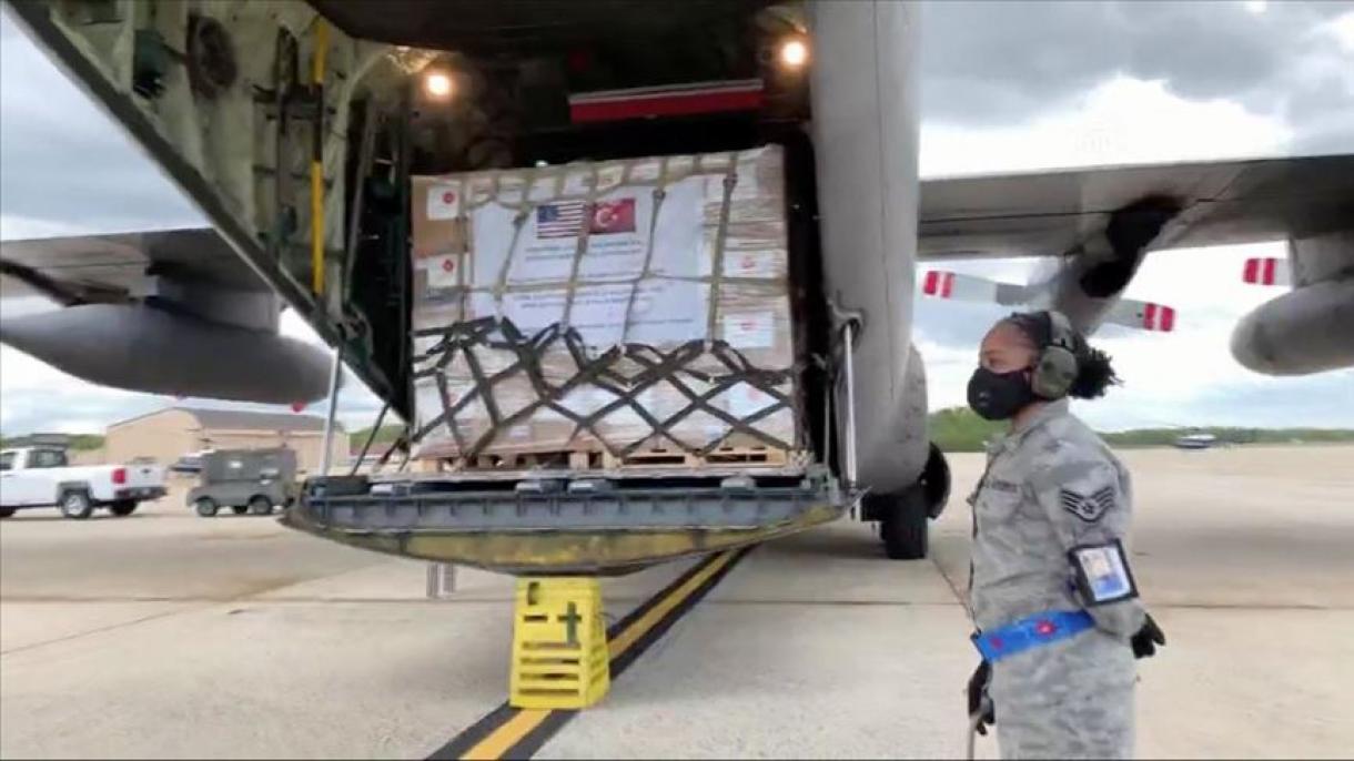 Megérkezett a második török segélyszálítmány az USA-ba