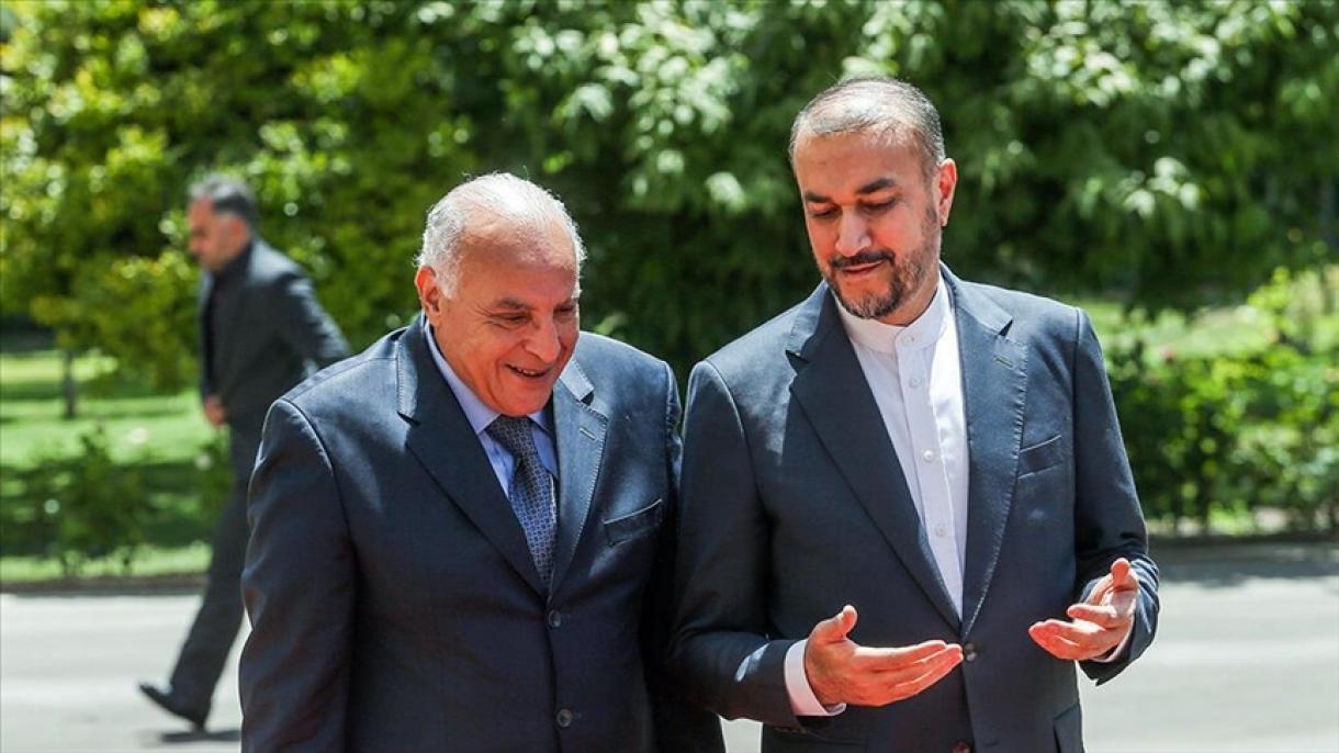دیدار وزیران خارجه ایران و الجزایر در تهران