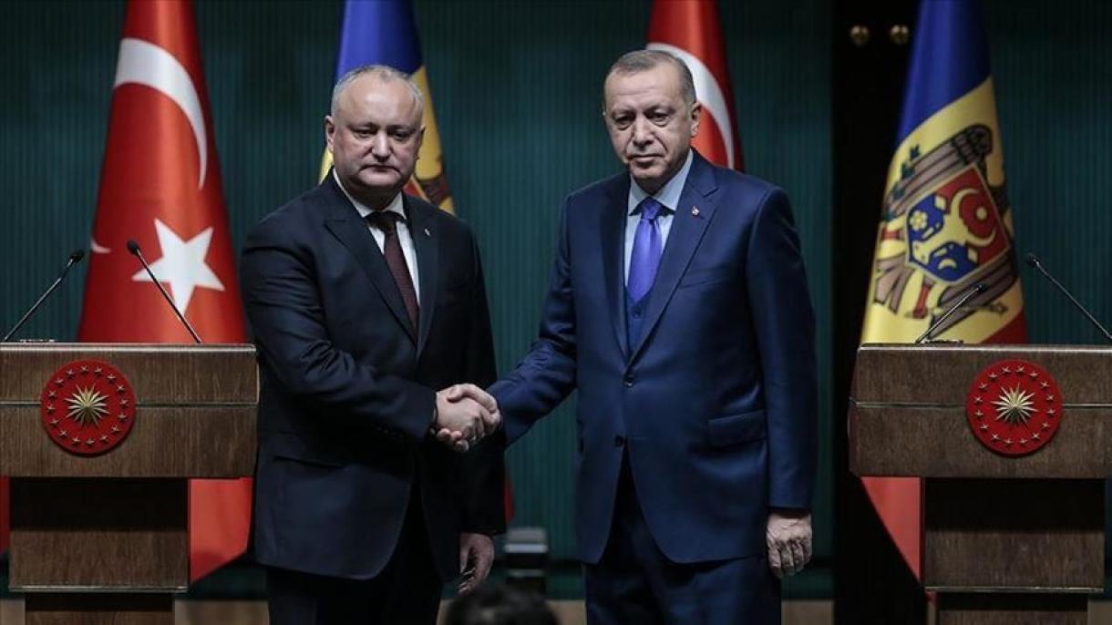 Prezident Erdo‘g‘an bilan Igor Dodon Turkiya – Moldova munosabatlarini qo‘lga oldi