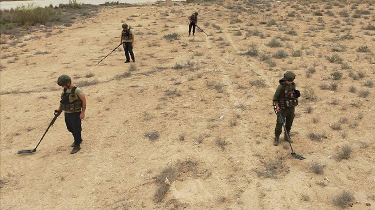 Fuerzas Armadas Turcas desmantela minas y bombas caseras en Libia