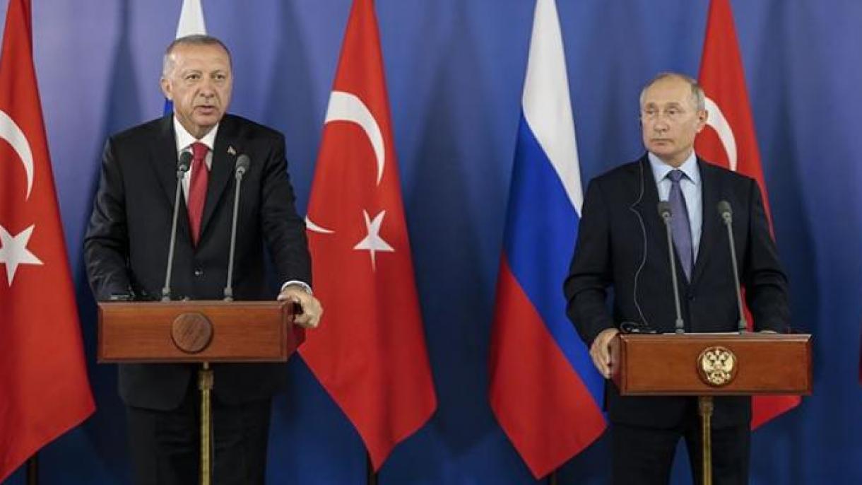 ترکی: صدر رجب طیب ایردوان روس کے دورے پر