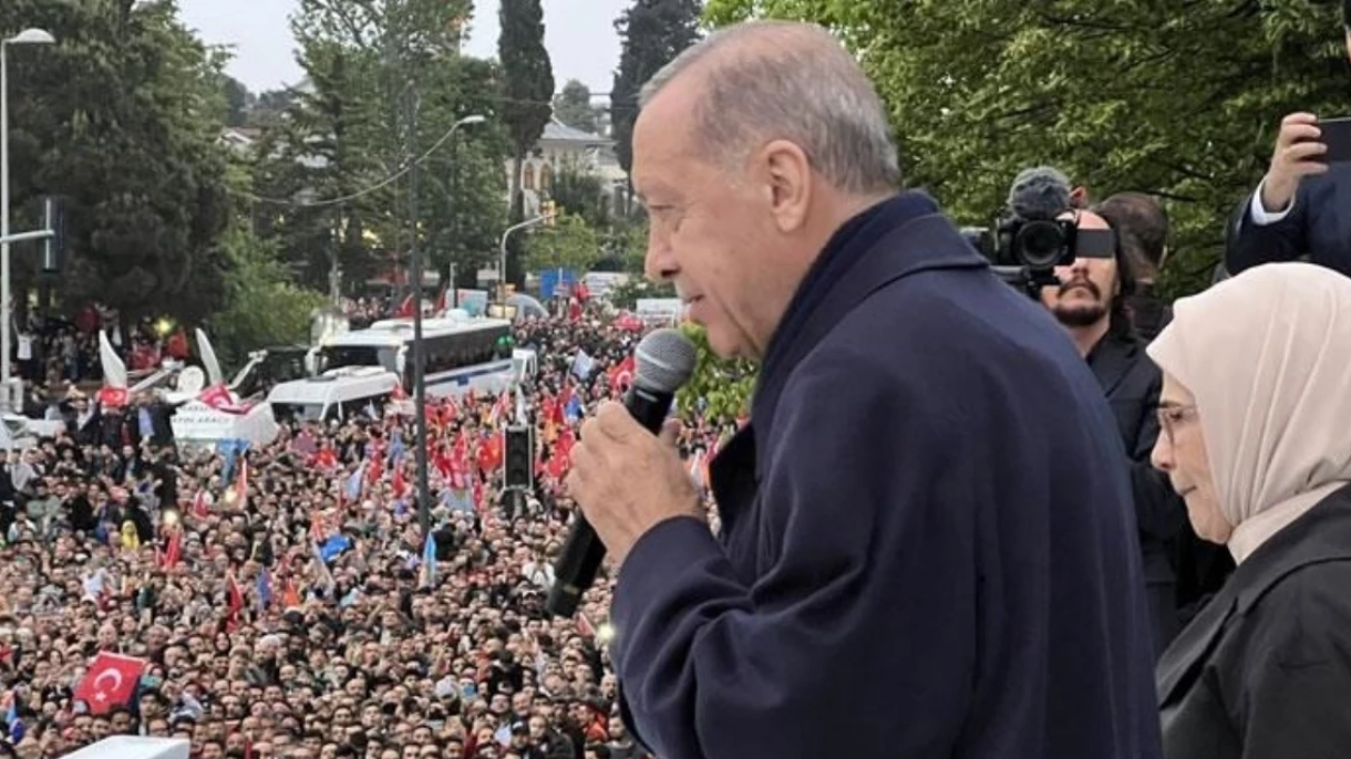 Erdogan köszönetét fejezte ki a szavazóknak a magas részvételi arányért