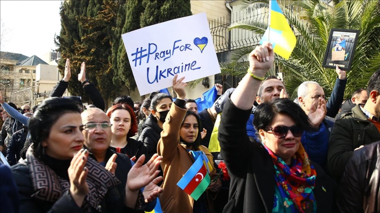 حمایت آذربایجان از مردم اوکراین