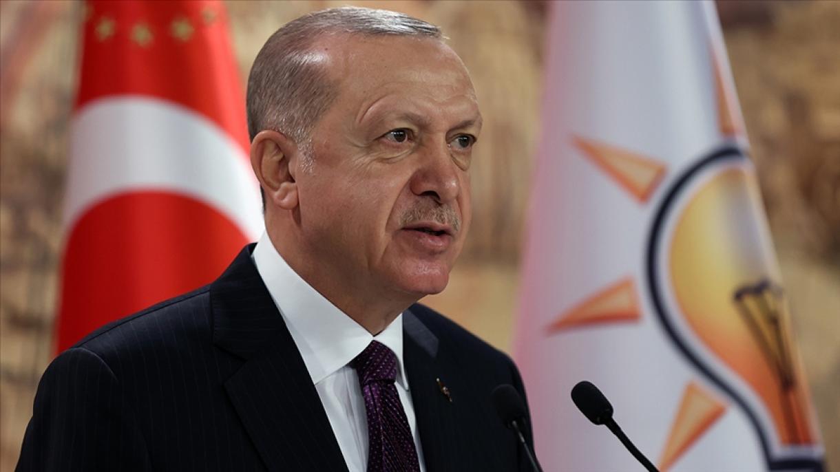 Prezident Erdogan Partiýasynyň Welaýat Başlyklarynyň Giňeldilen Maslahatynda Çykyş Etdi