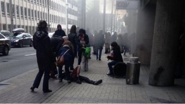 شمار قربانیان سه انفجار بروکسل به ۲۳ نفر رسید