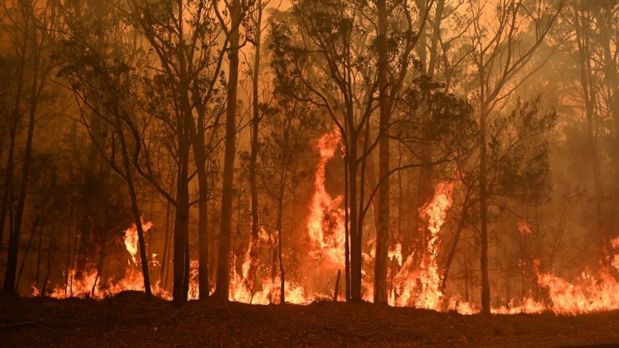 آتش‌سوزی در پرت استرالیا