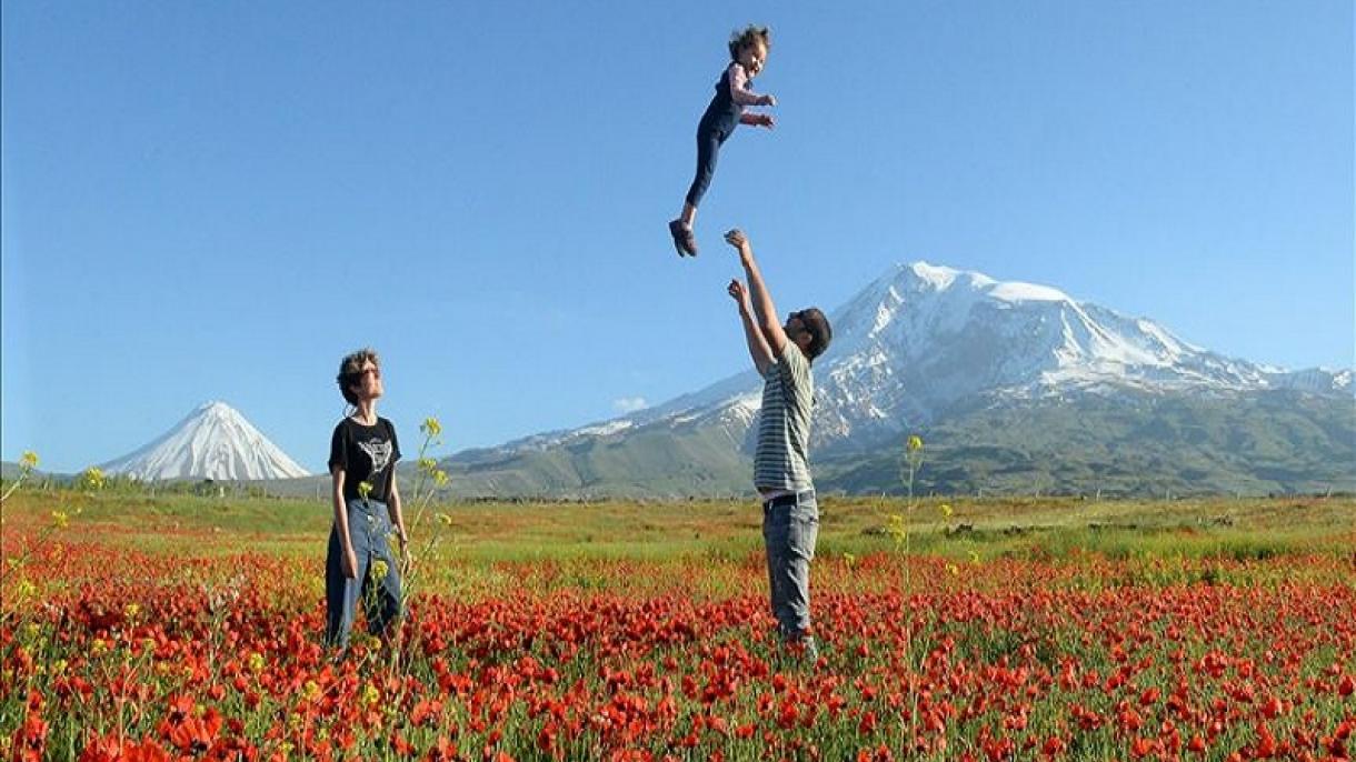 زیبایی‌های ارتفاعات آغری داغی ترکیه در بهار