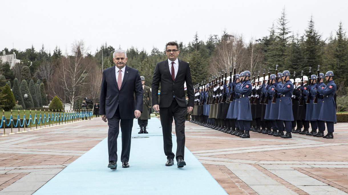 نخست وزیر ترکیه : ترکیه در هر شرایطی از جمهوری ترک قبرس شمالی حمایت میکند