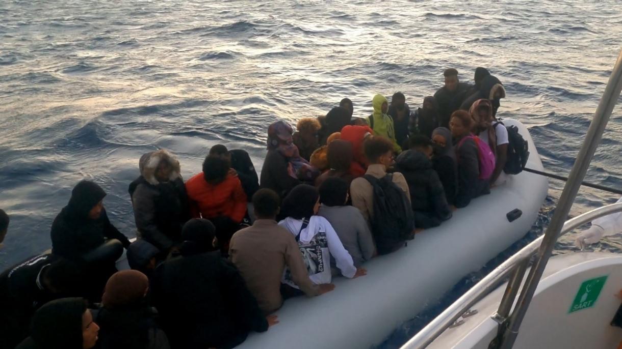 თურქეთის სანაპირო დაცვის თანამშრომლებმა არალეგალი მიგრანტები გადაარჩინეს