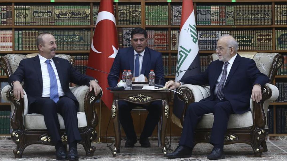 مشروح سخنان وزیر امور خارجه ترکیه در بغداد