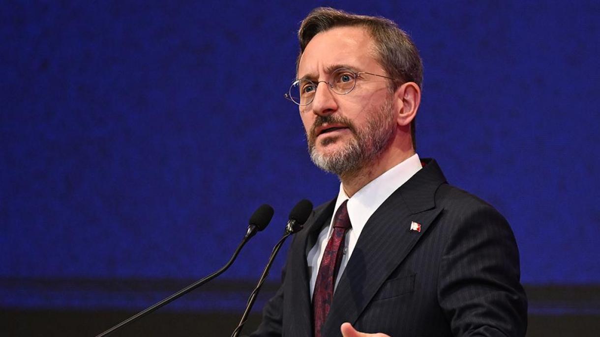 Fahrettin Altun: "Netanýahunyň esassyz aýyplamalary netijesiz galar" diýdi