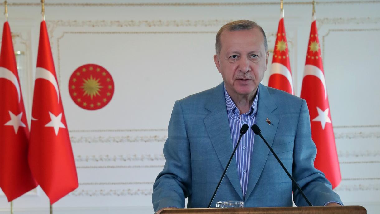 Erdoğan:országunk minden csepp vizét és minden arasznyi földjét a végsőkig meg fogjuk védeni