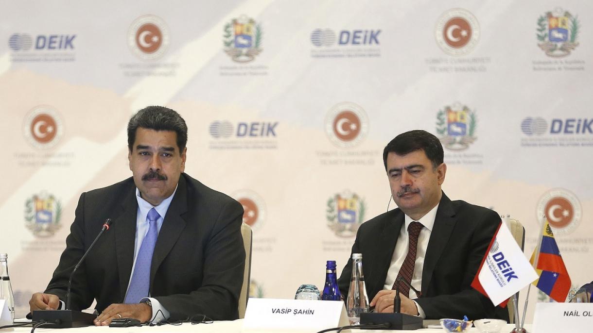Nicolás Maduro se reúne con empresarios turcos en Estambul