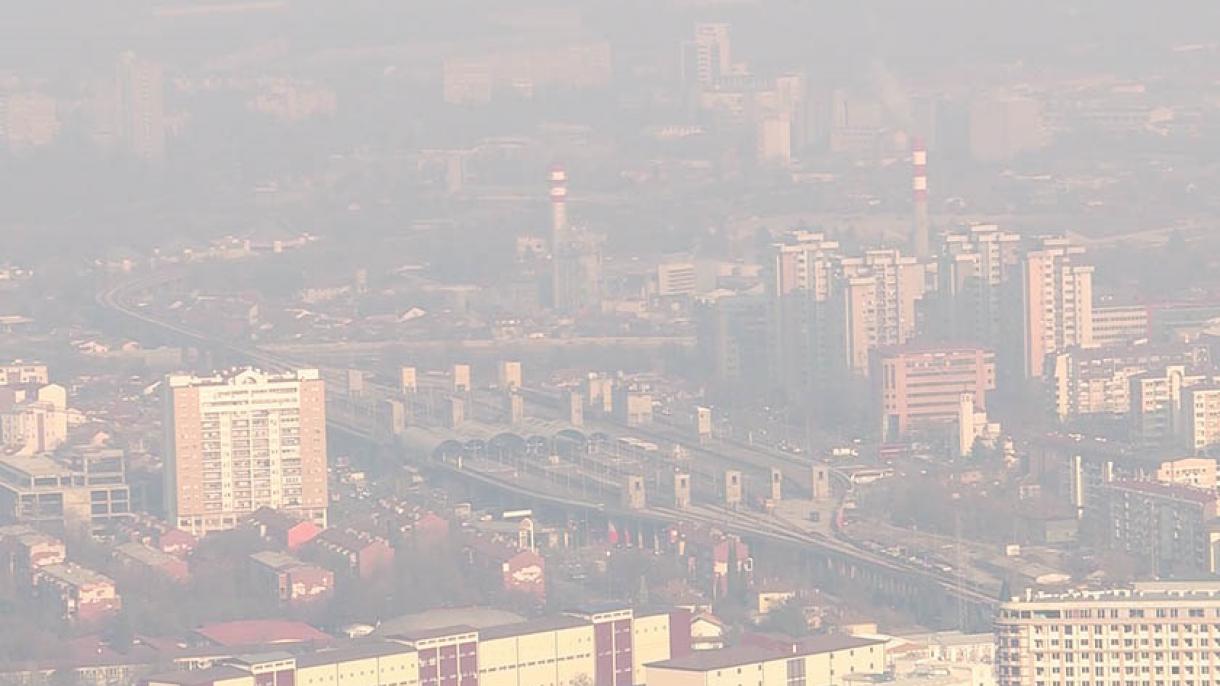 Ingyenes a tömegközlekedés Szkopjéban a magas légszennyezettség miatt
