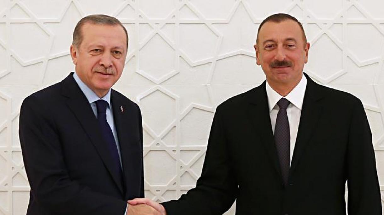 Prezident Erdogan Azerbaýjanyň Prezidenti Aliýewi doglan güni bilen gutlady