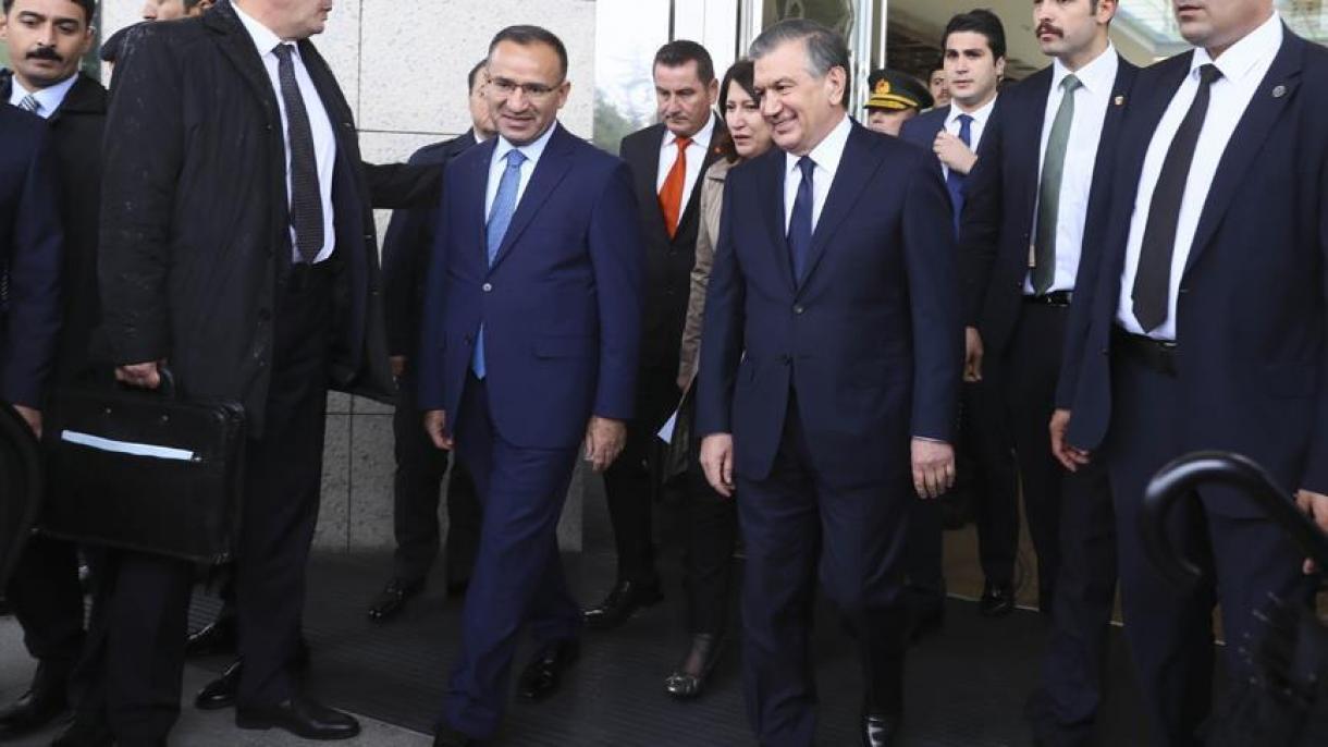 رئیس جمهور ازبیکستان وارد ترکیه شد
