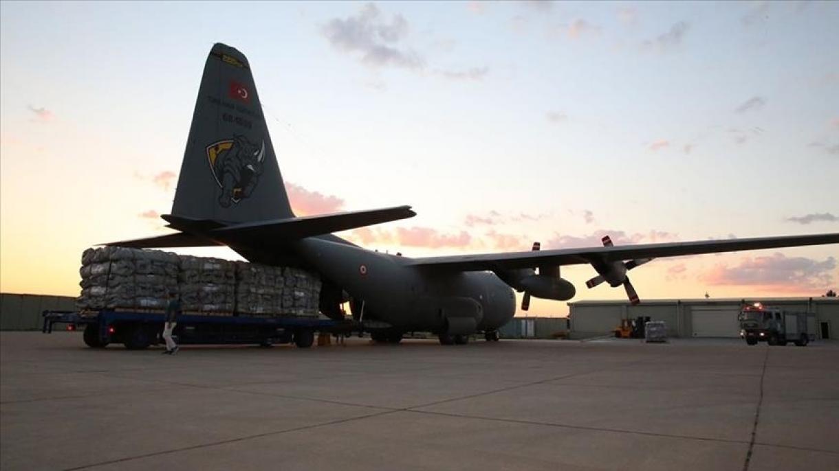 دومین هواپیمای ترکیه برای کمک به سیل‌زدگان ایران آماده پرواز است