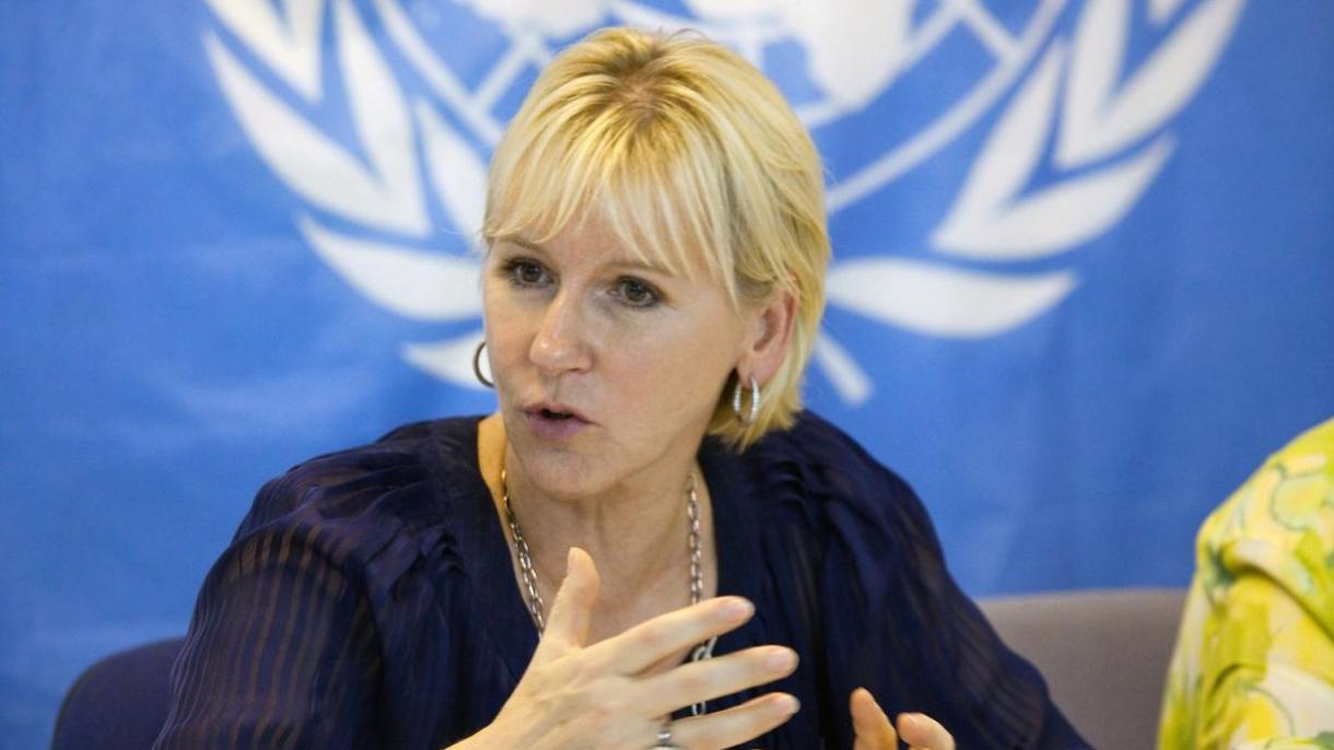 گفتگوی تلفنی  وزیر خارجه سوئد با دبیرکل سازمان ملل درباره آوارگان فلسطین