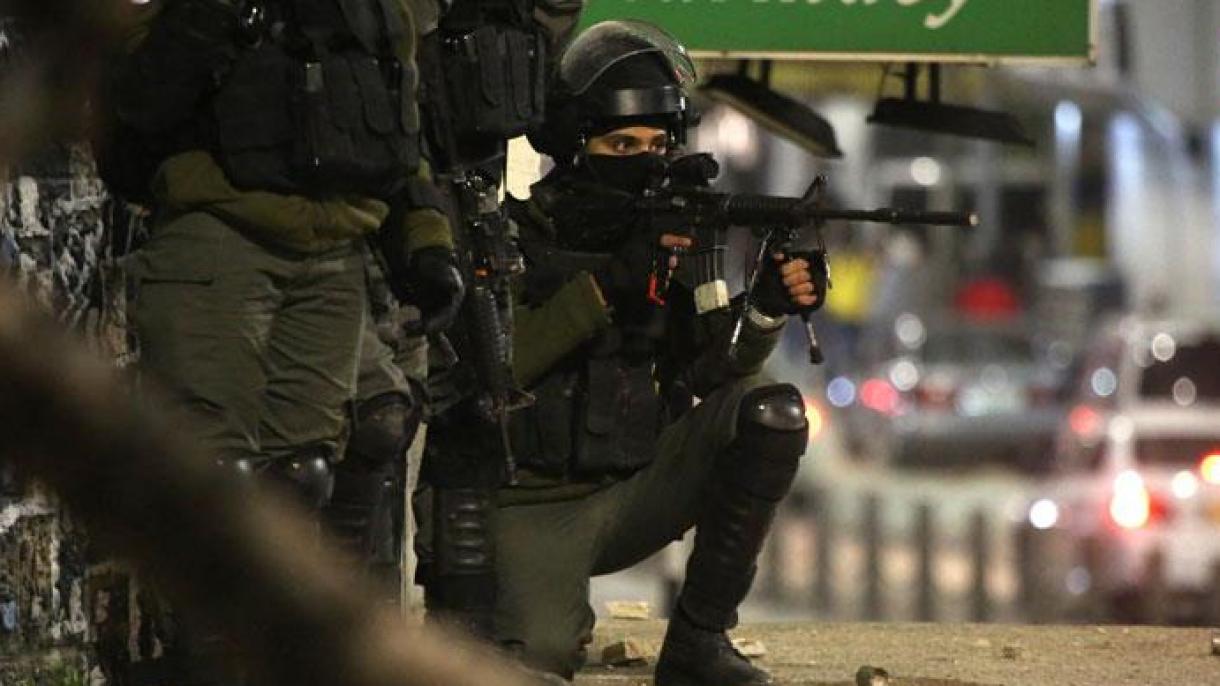 Израиль аскерлери эки палестиналыкты жаралады