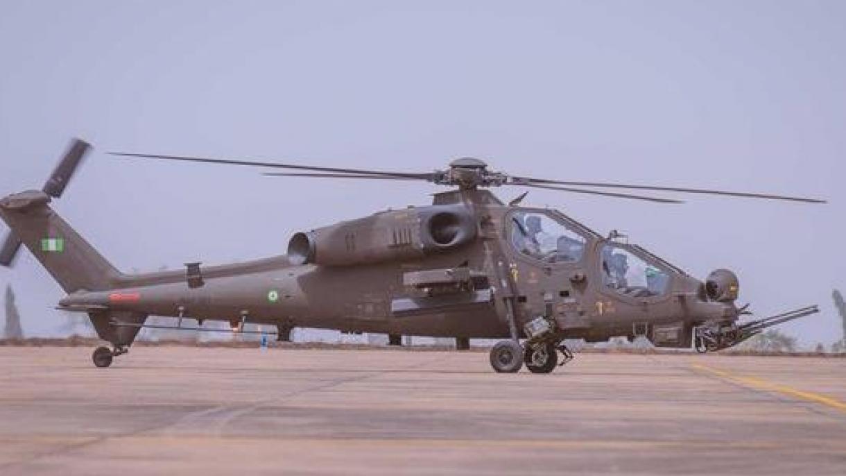 Nigeriya Türkiyedən aldığı iki döyüş helikopterini sahədə istifadə etməyə başlayır