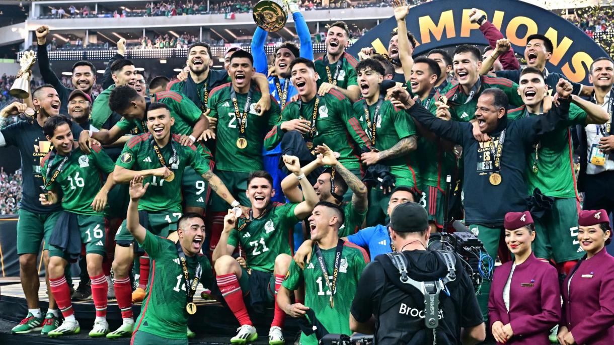 مکزیک صاحب جام طلایی "کونکاکاف" شد