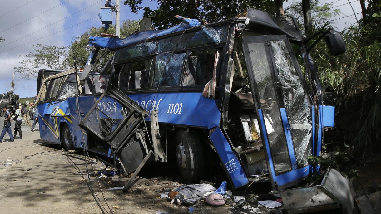 سانحه رانندگی در فیلیپین: 19 کشته