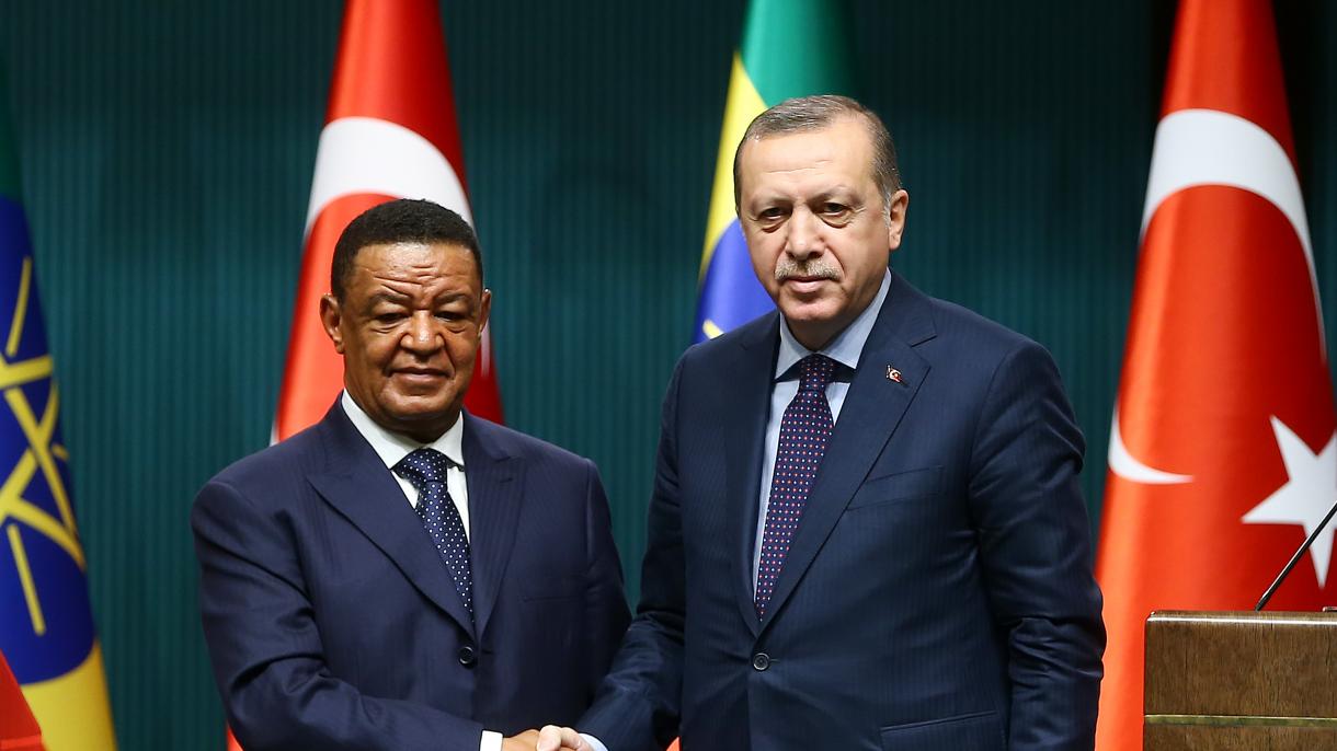 土总统感谢埃塞俄比亚总统认清葛兰恐怖组织丑恶面孔