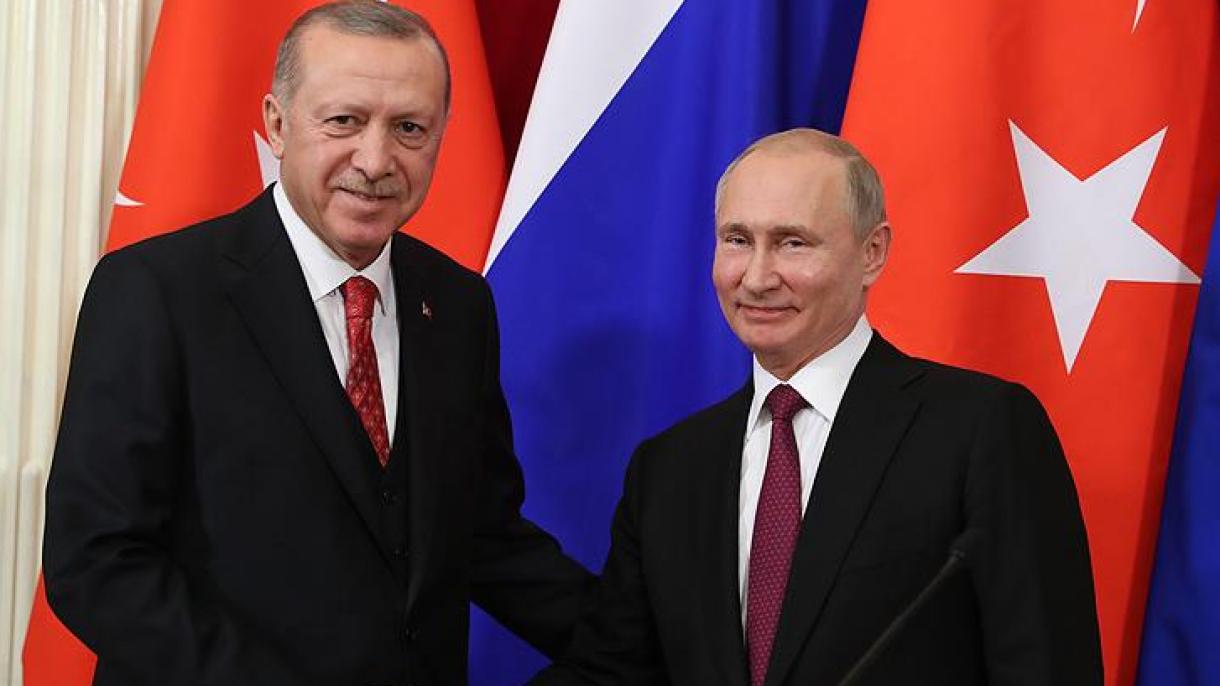 Путин Ердоғанды туған күнімен құттықтады