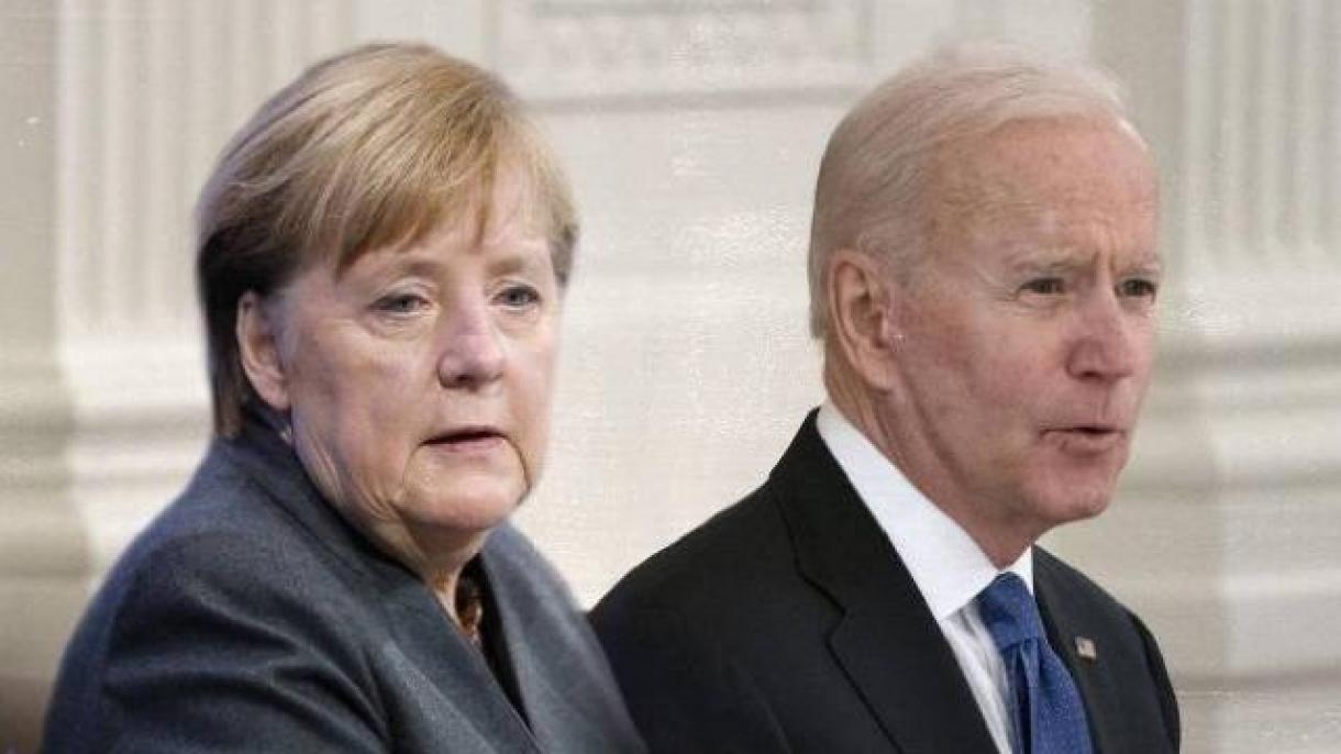 Байдън прие Меркел в Белия дом...
