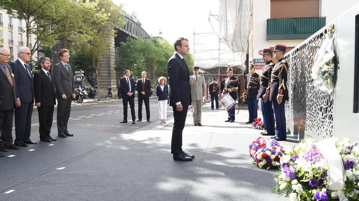 Macron reconhece a sua responsabilidade no Holocausto