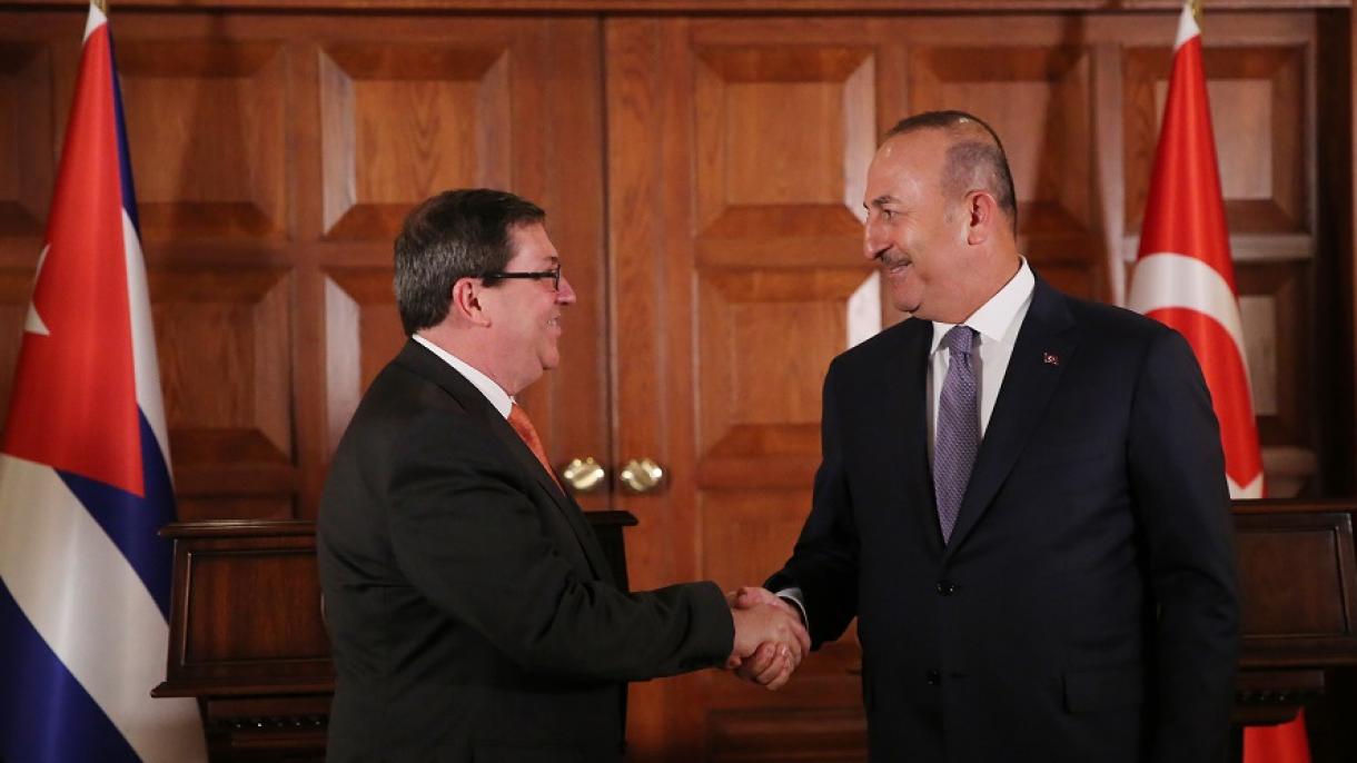 Ministro cubano de Exteriores destaca el buen desarrollo de las relaciones con Turquía